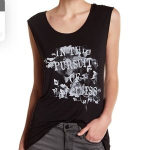 Haute Hippie In the Pursuit of Happiness Tank Top